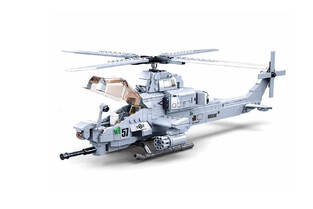 Sluban Model Bricks: Attack Helicopter - M38-B0838