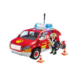 Playmobil City Action Όχημα Αρχιπύραρχου Με Φάρο Και Σειρήνα - 71375