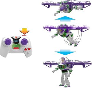 Toy Story 5 Flying RC Hi-Tech Edition Buzz Lightyear Action Figure - JKV53