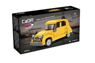 CaDA Citroën 2CV 1:24 Yellow Bricks - 402879