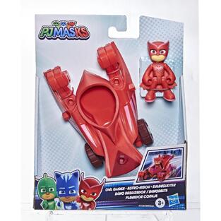 PJ Masks Hero Vehicle Φιγούρα & Όχημα Owlette & Owl Glider - F2129