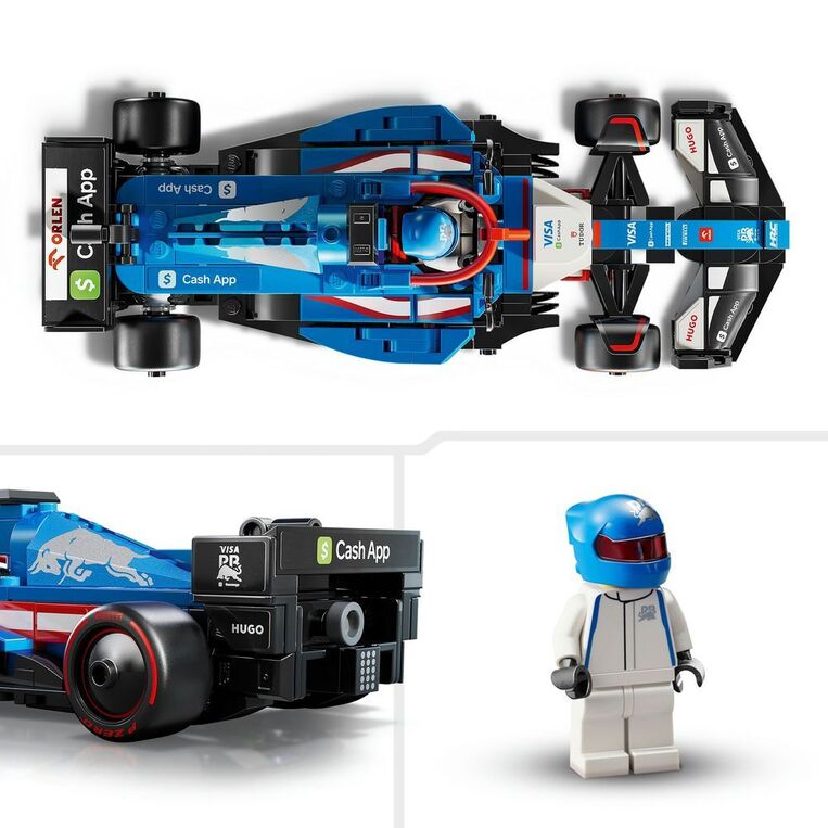 Lego Speed Champions Visa Cash App Rb Vcarb 01 F1® Race Car 