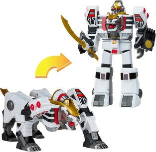 Mighty Morphin Power Rangers - Action Figure - White Tigerzord 25 cm - PLA68964