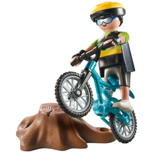 Playmobil Specialplus Ποδηλάτης Με Mountain Bike - 71756