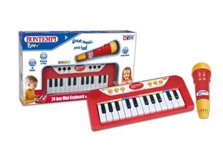 Bontempi Mini Ηλεκτρονιό Αρμόνικα 24 Πλήκτρων Με Μικρόφωνο - 602101
