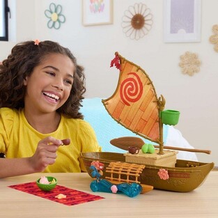 Disney Vaiana Ocean Voyager Canoe Playset - JLN22