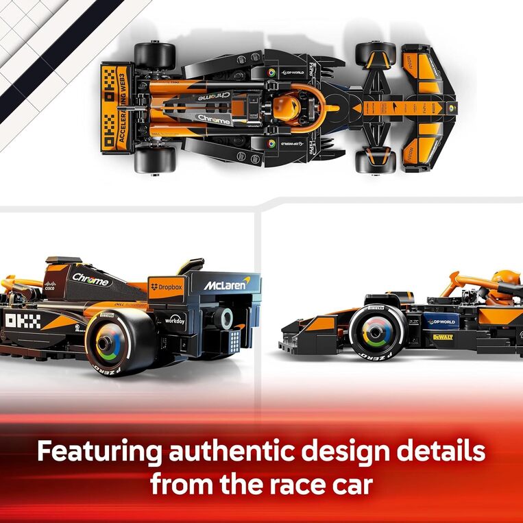 Lego Speed Champions Mclaren F1® Team Mcl38 Race Car 
