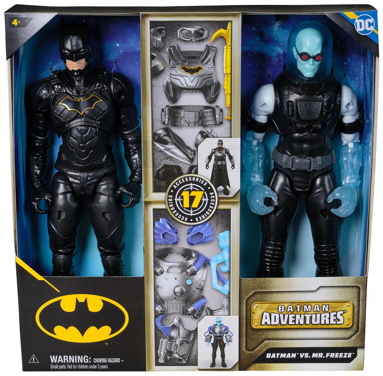 DC Batman Adventures Batman Vs. Mr Freeze - 6070243