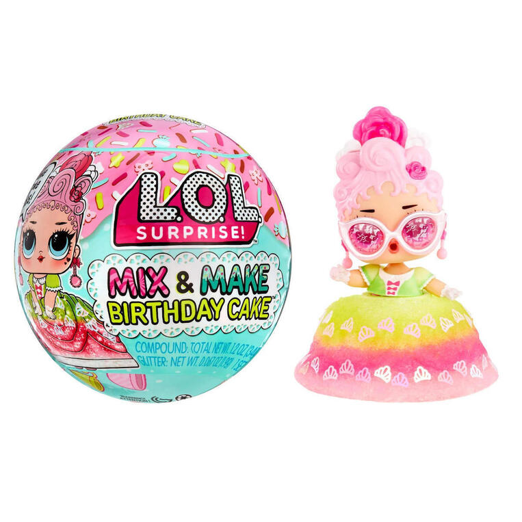 L.O.L. Surprise Mix & Make Birthday Cake Tots Κούκλα - 593140EUC