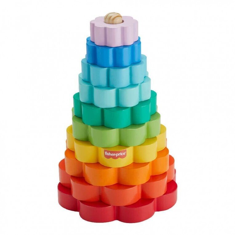 Fisher-Price Ξύλινη Πυραμίδα Κρίκων - HXT77