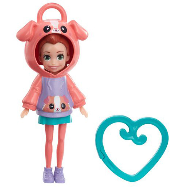Polly Pocket Κούκλα Με Φουτεράκι Σκυλάκι - HKW01