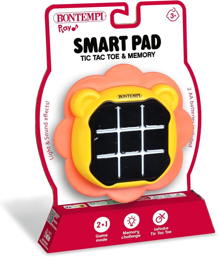 Bontempi Smart Pad Tic-Tac-Toe & Memory - Lion - 702000L