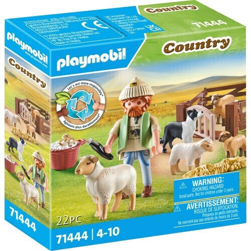 Playmobil Country Βοσκός Με Προβατάκια - 71444