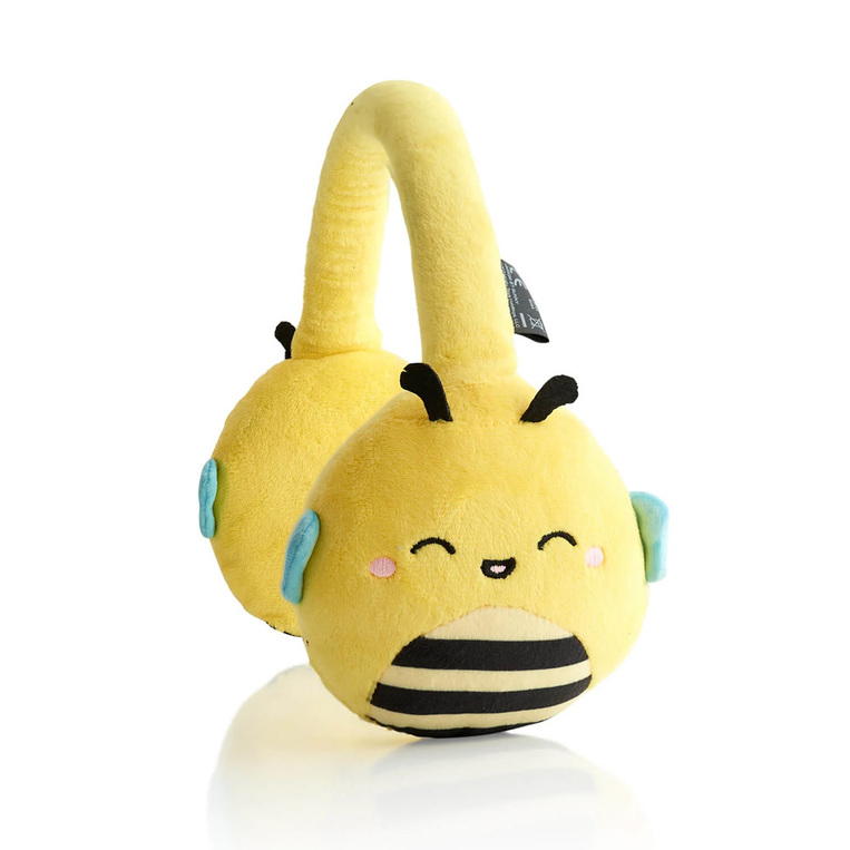 Squishmallows Sunny The Bee – Λούτρινα Ασύρματα Παιδικά Ακουστικά Mε Μικρόφωνο - 122230