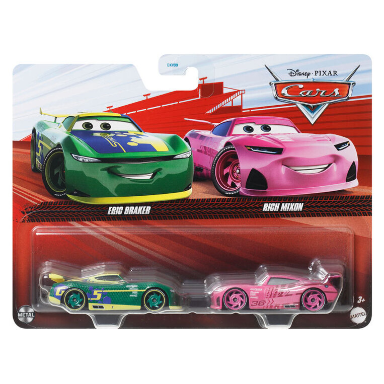 Cars Αυτοκινητάκια - Σετ Των 2 Cars Eric Braker And Rich Mixon - JDH51