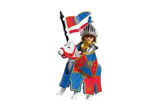 Playmobil Αρχηγός Λεοντόκαρδων Ιπποτών Με Άλογο - 72119