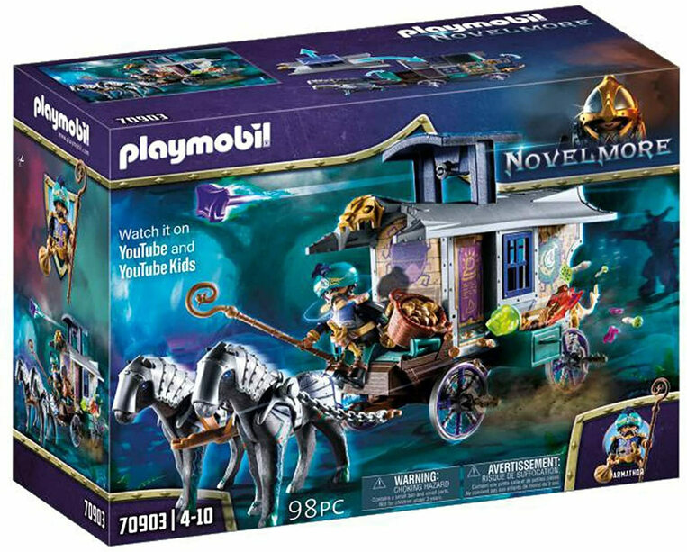 Playmobil Novelmore Violet Vale-Εμπορική Άμαξα - 70903