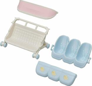 Sylvanian Families Triplets Stroller - SF5533