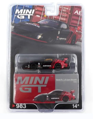 Mini GT Mazda RX-7 LB-Super Silhouette 1:64 - MGT00983BL