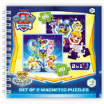 Επιτραπέζιο Σετ 2 Μαγνητικών Puzzle Paw Patrol - 200541