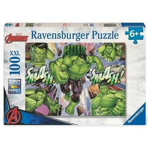 Ravensburger Παζλ 100 XXL κομμάτια - Marvel: Hulk Smash - 12004119