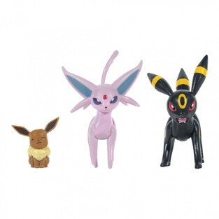 Pokemon Select Evolution Battle Figures Pack Eevee, Umbreon, Espeon - PKW4222