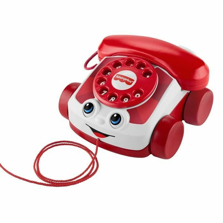 Fisher Price 80 Χρόνια Mattel Συρόμενο Τηλεφωνάκι - JGG97