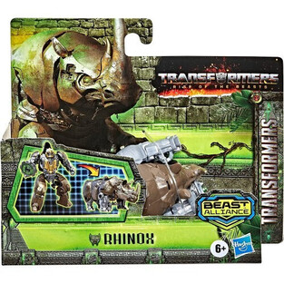 Transformers Toys Rise Of The Beasts Movie Beast Alliance Battle Changers Rhinox - F4606/F3896